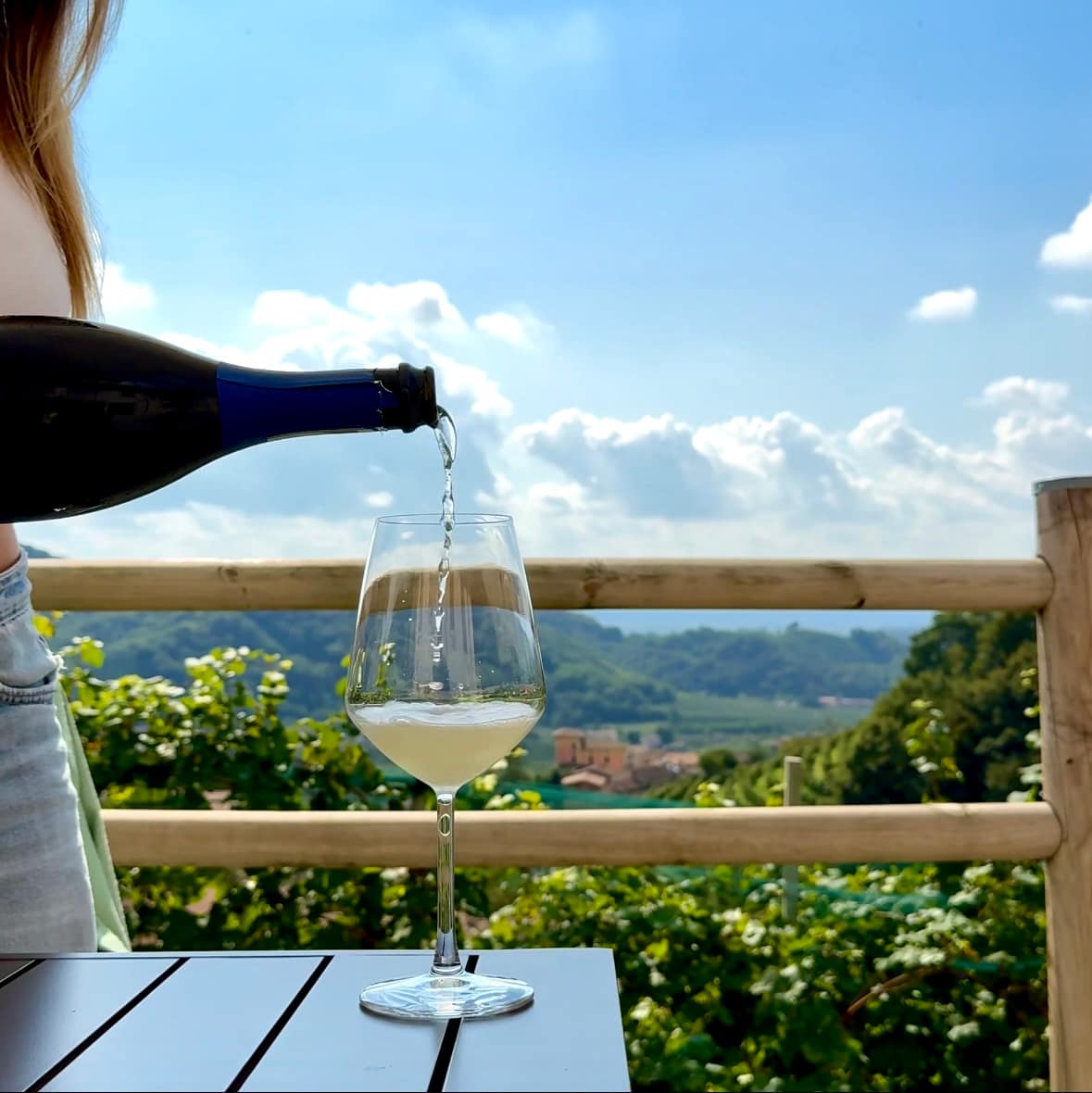 Prosecco hills vineyard