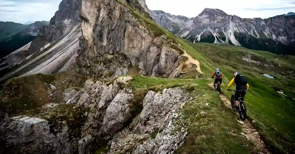 Mountain biking in the Veneto countryside