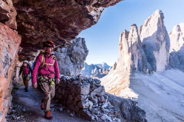 From Venice: Via Ferrata in the Dolomites with Alpine Guide (PRIVATE)